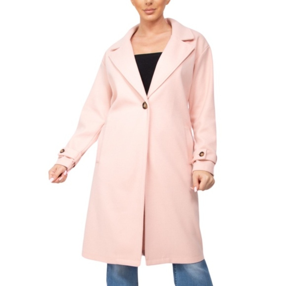 NWT Light Pink Collared Coat